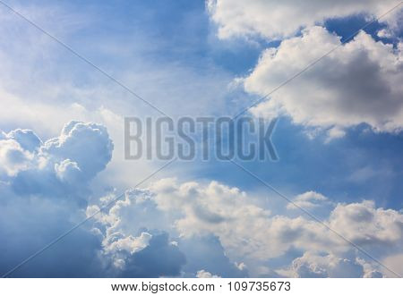 Dramatic Sky With Stormy Clouds