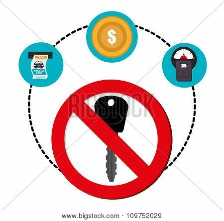 Parking zone graphic