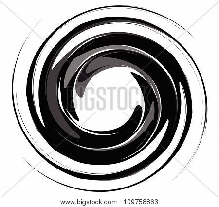 Isolated Vortex Black