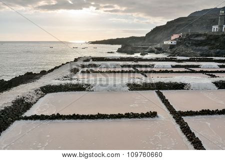Salt Flats in the Canry islands