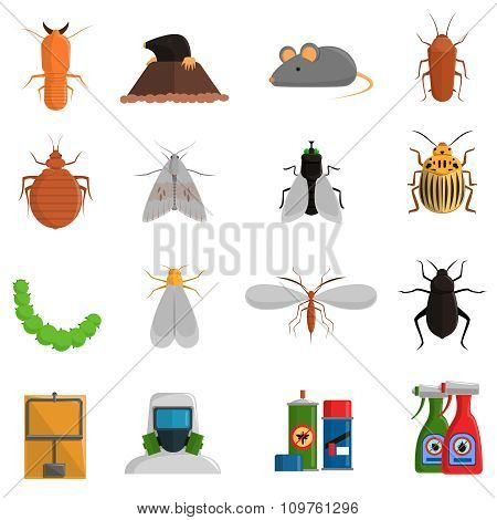 Pest Icons Set