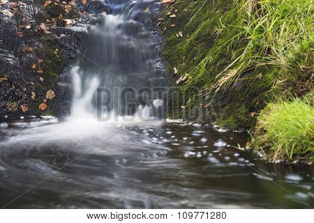 Autumn River Long Exposure, Belgium