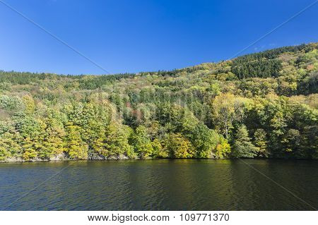 Rur Lake In Summer, Germany