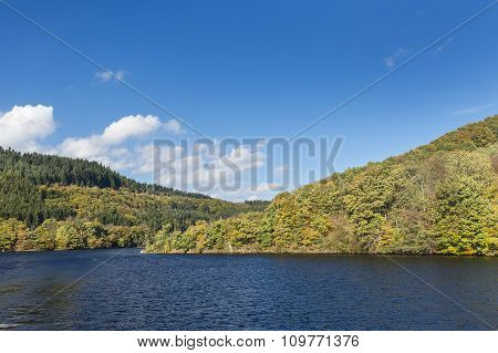 Rur Lake In Summer, Germany