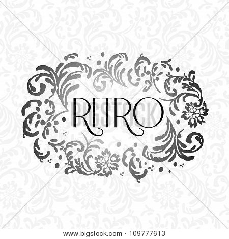 Vector lace card