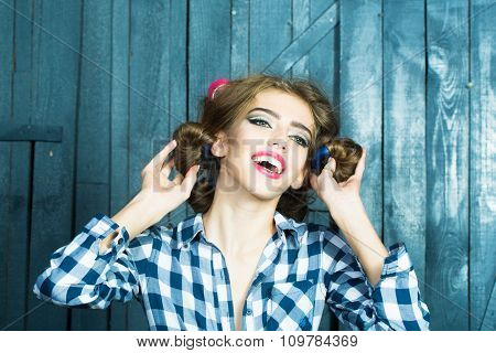 Fashinable Young Girl