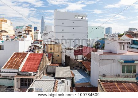 Ho Chi Minh City skyline, Vietnam
