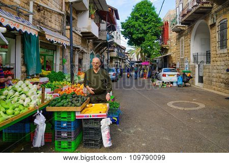 Wadi Nisnas Market, Haifa