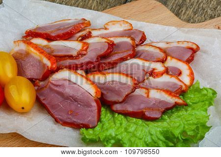 Cliced Duck Breast