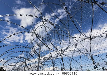 The Army Of F.y.r. Of Macedonia Continues The Fence Construction At The Greek - Fyrom Border To Stop