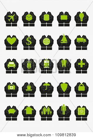 Protective Hands Insurance Set