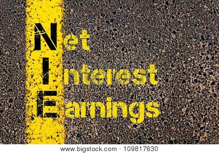 Business Acronym Nie As Net Interest Earnings