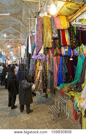 Shiraz Vakil Bazaar interior
