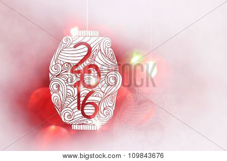 Happy new year 2016 Japanese style and Chinese style