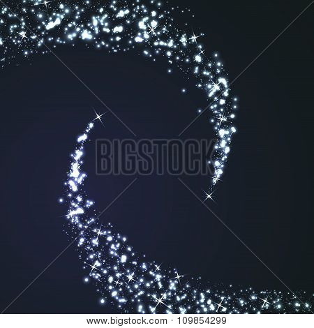 Magic Christmas Shooting Star Layout