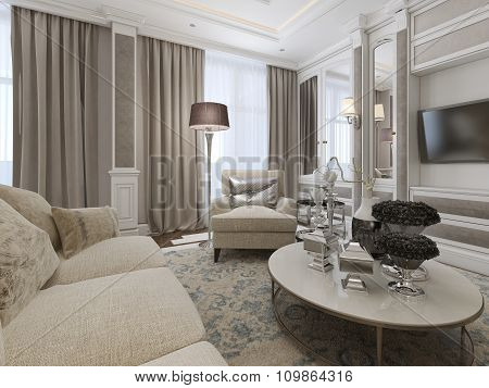 Luxury Living Room Interior