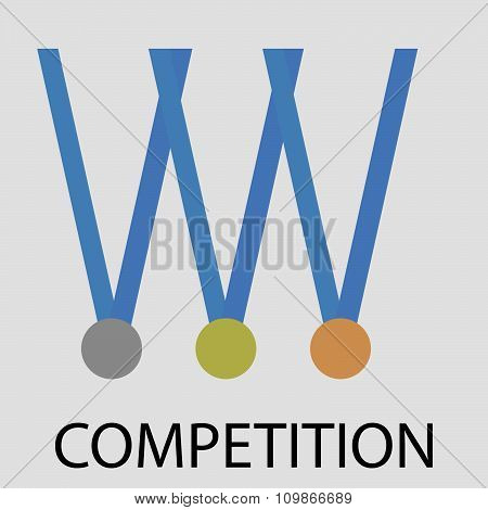 Competition icon medals
