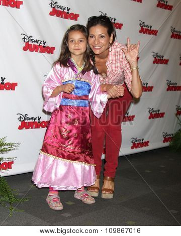 LOS ANGELES - OCT 18:  Luna Katich, Constance Marie at the 