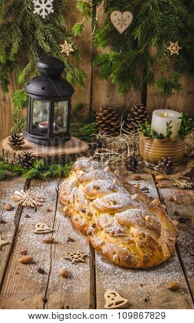 Traditional Czech Christmas Cake