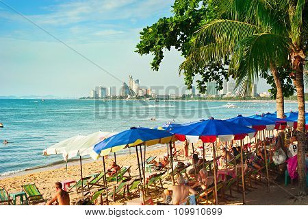 Pattaya Beach Lounge, Thailand