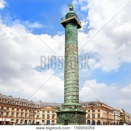 Place Vendome in Paris