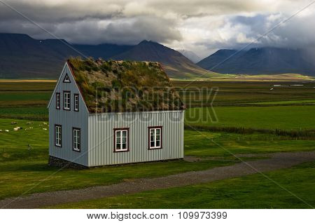 19th century turf houses at Glaumbaer farm