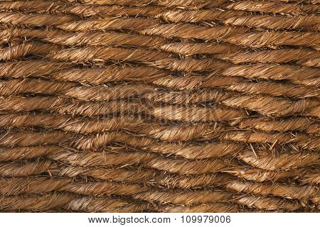 Basketwork Brown Background