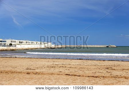 Coast of the Atlantic Ocean, El Jadida, Morocco, Africa