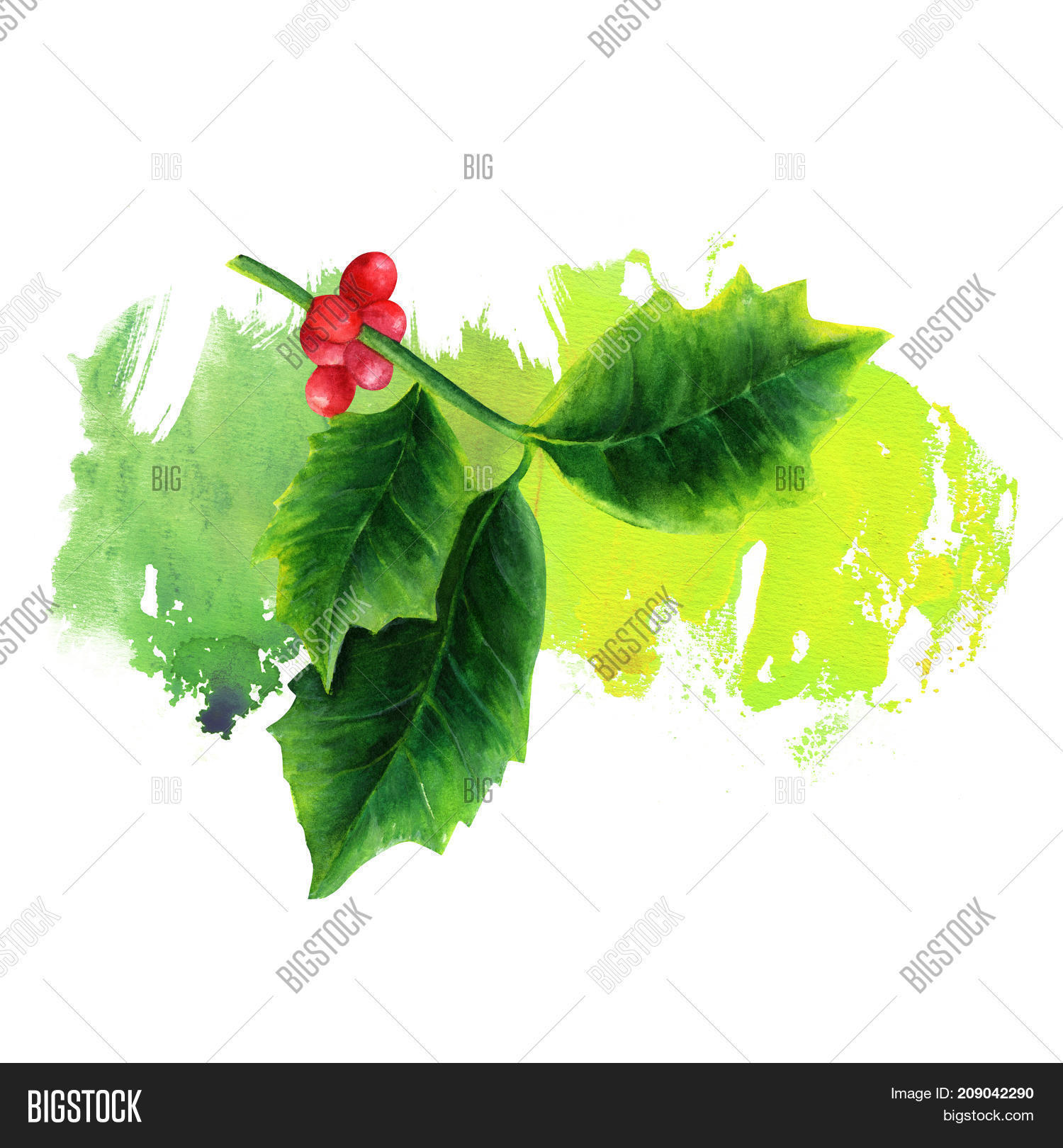 watercolor drawing image photo free trial bigstock