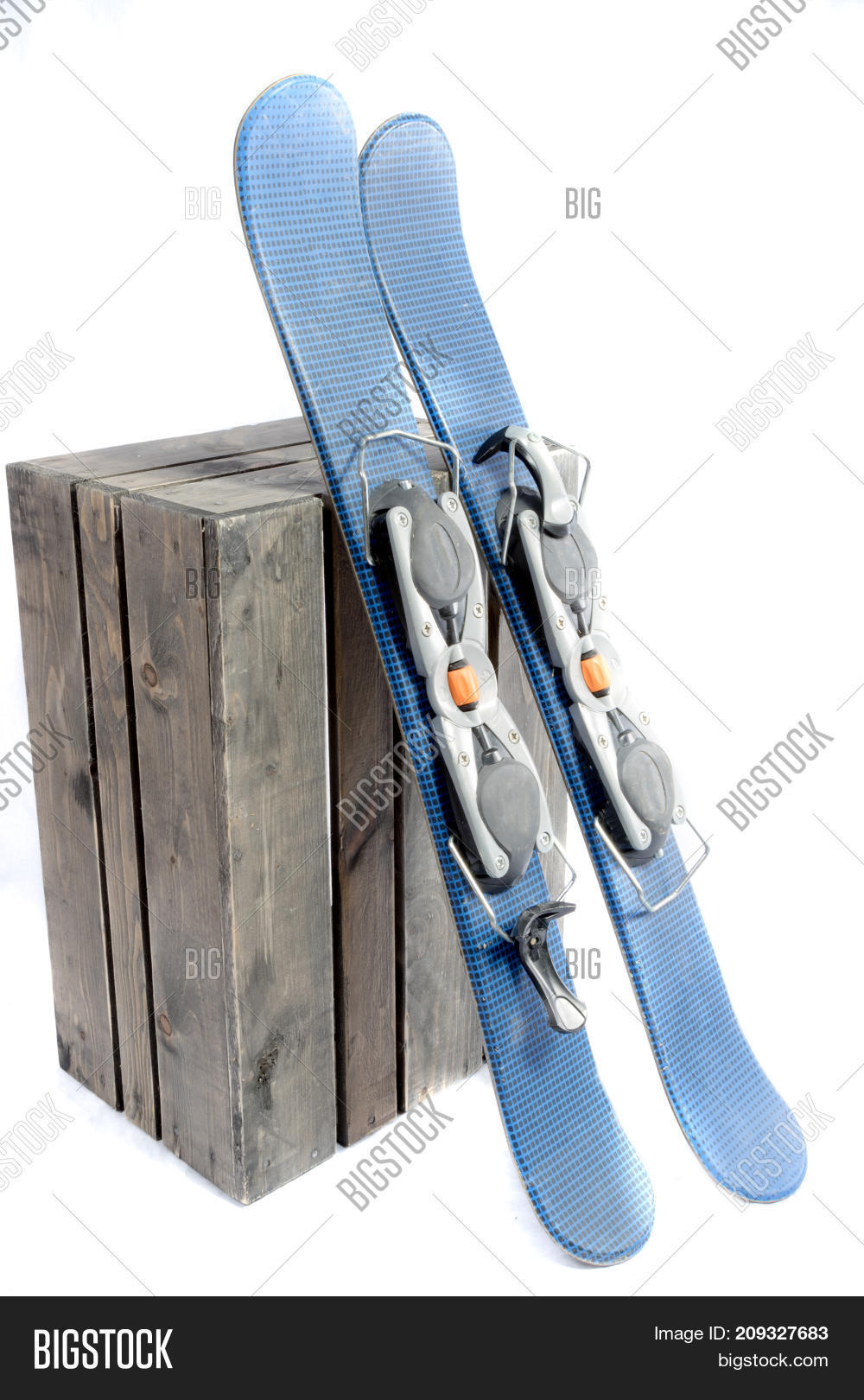 Ski Blades Isolated Image & Photo (Free Trial) Bigstock