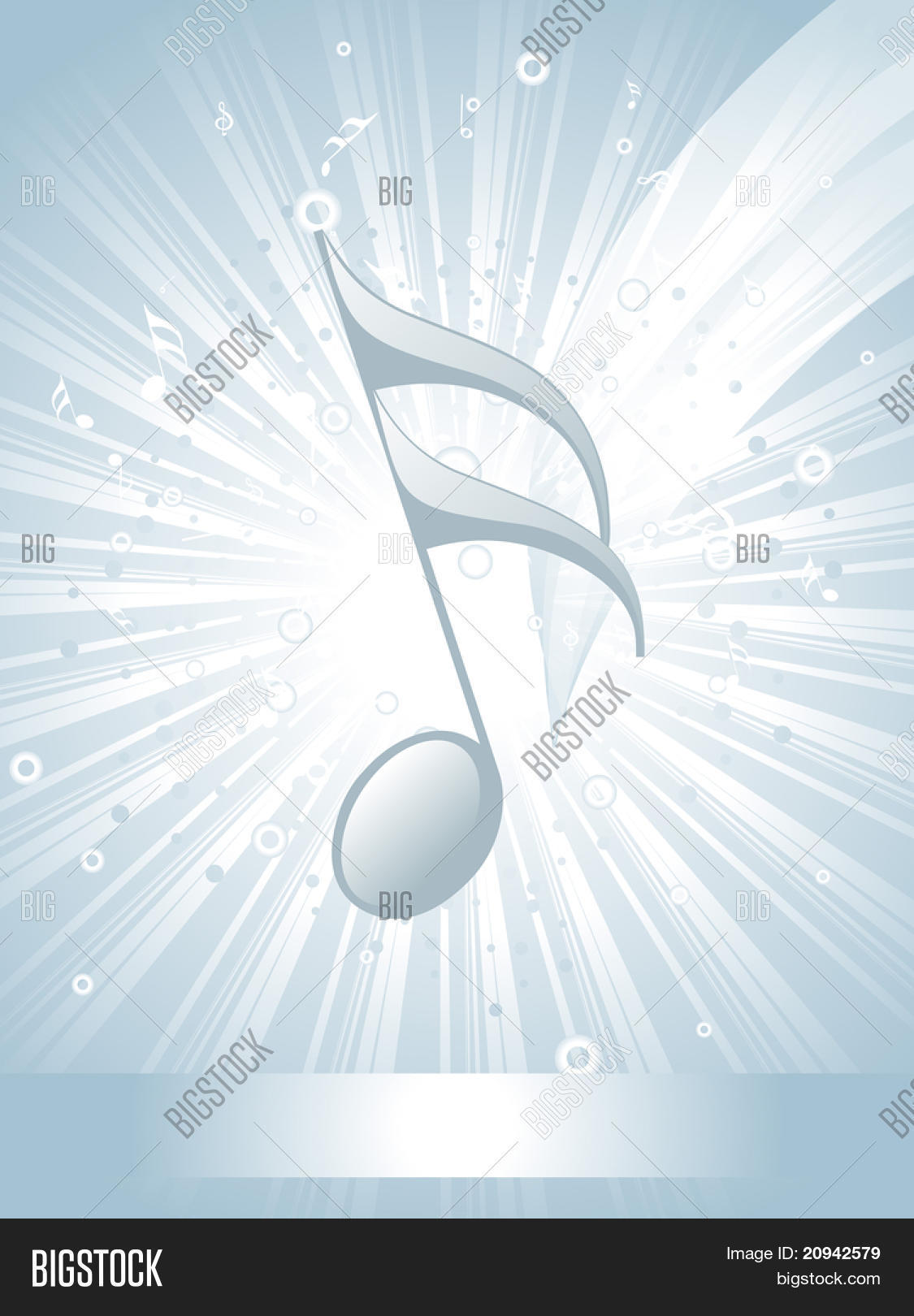 Music Note Ray Vector Music Notes Vector & Photo (Free Trial) | Bigstock