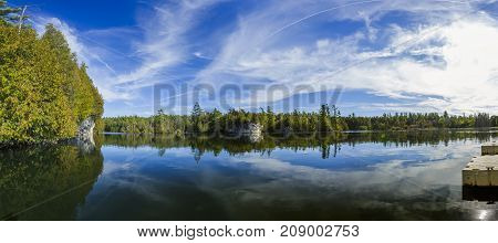 Rockwood Conservation Area in Ontario. North America