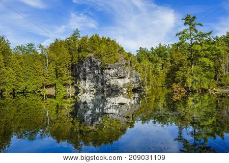 Rockwood Conservation Area in Ontario. North America
