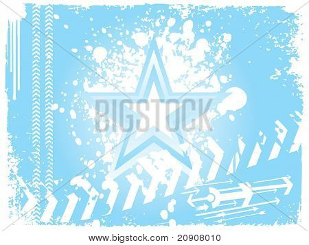 화살표 테마 별 요소, 질감의 그런 지 프레임