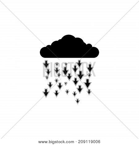 The Logo Of The Cloud. Vector Logo.