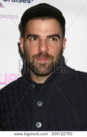 LOS ANGELES - OCT 12:  Zachary Quinto at the Tie The Knot Celebrates 5-Year Anniversary at the NeueHouse on October 12, 2017 in Los Angeles, CA