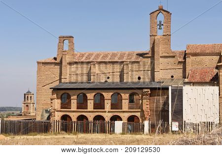Romanesque  Church Of La Peregrina Of Sahagun, St.james Way, Leon Province, Castilla Y Leon , Spain