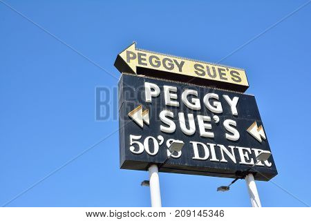 Peggy Sue's 50's Dinner.