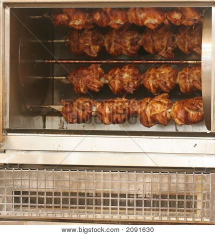 A rotisserie csirke