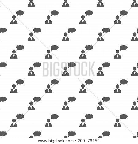 Speaker pattern seamless. Repeat illustration of speaker pattern vector geometric for any web design