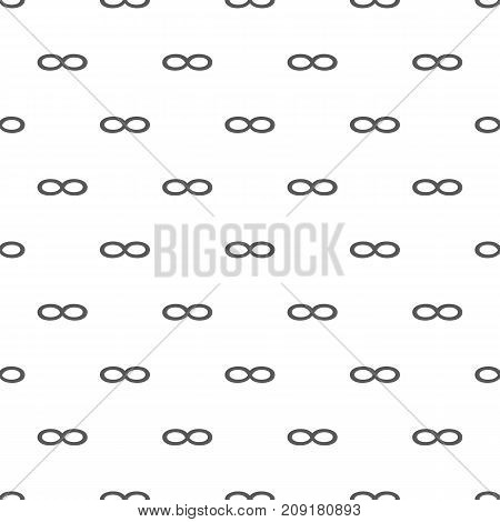 Infinity symbol pattern seamless. Repeat illustration of infinity pattern vector geometric for any web design