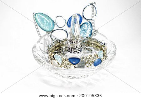 A selection of fine jewelry and accessories