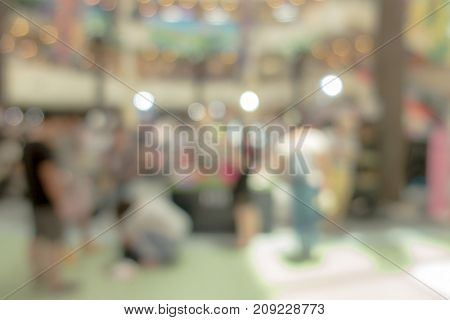 Abstrast Blurred background : shopping mall