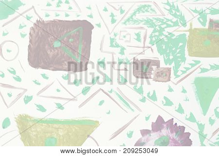 Abstract Art Backgrounds. Hand-painted Background. Self Made