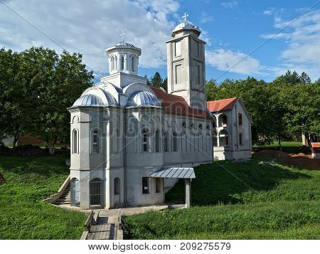 New church in monastery Privina Glava, Šid, Serbia