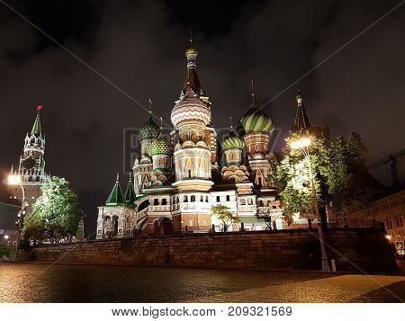 Sobor Vasiliya Blazhennogo, Saint Basil's Cathedral, Red Square.