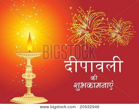 nádherná skladba pro diwali oslava