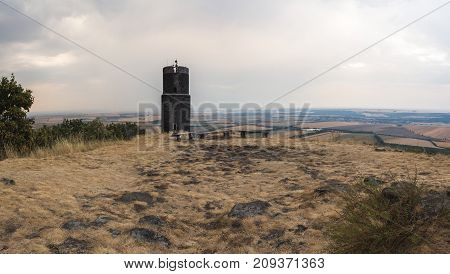 Medieval Castle In The Czech Republic On A Hill