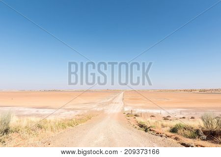 The Norokeipan (Norokei salt lake) between Askham and Upington in the Northern Cape Province of South Africa