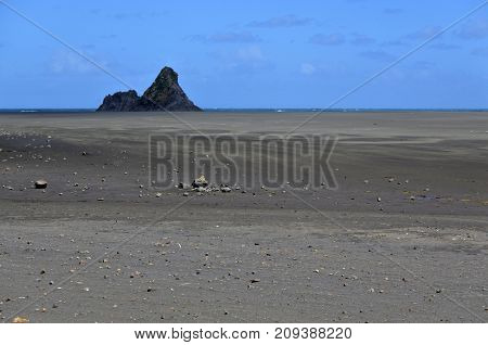Landscape Of Karekare Beach New Zealand